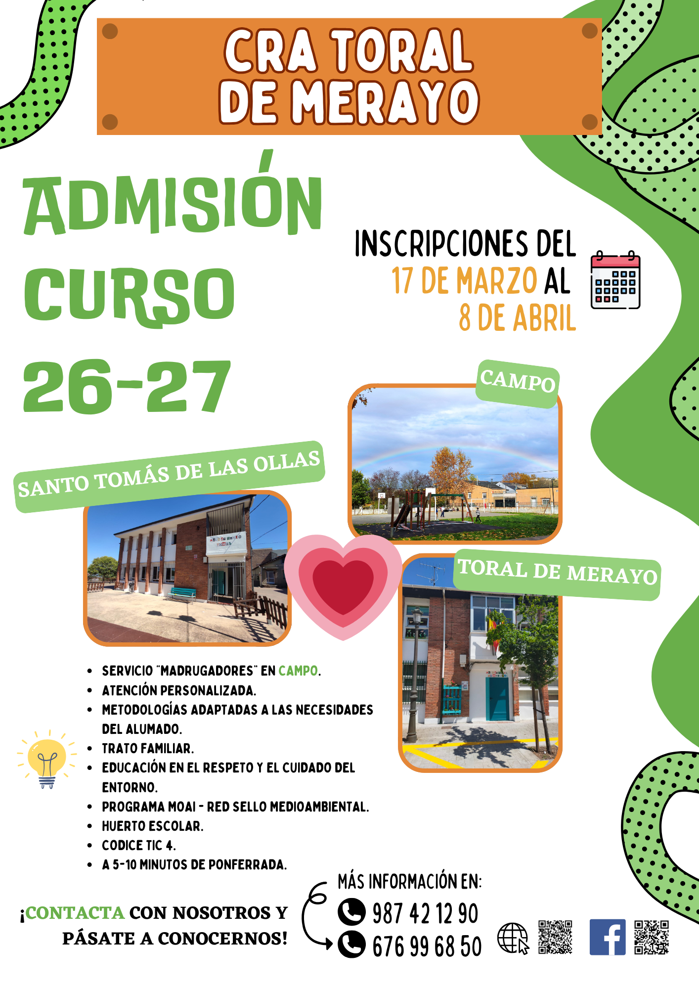 Puertas abiertas 26-27 Puertas abiertas 26-27